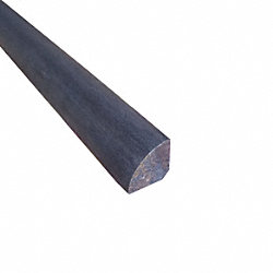 Prefinished Morning Dove Distressed Bamboo 3/4 in thick x .75 in wide x 72 in Length Quarter Round
